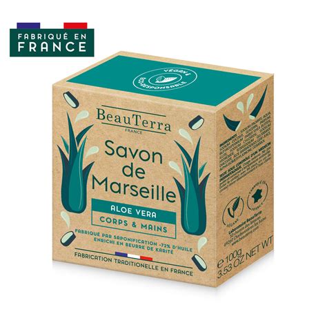 Savon De Marseille Aloe Vera Beauterra