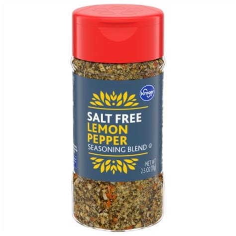 Kroger® Salt Free Lemon Pepper Seasoning, 2.5 oz - Ralphs