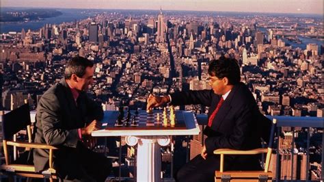 Game Viswanathan Anand Vs Garry Kasparov New York Youtube