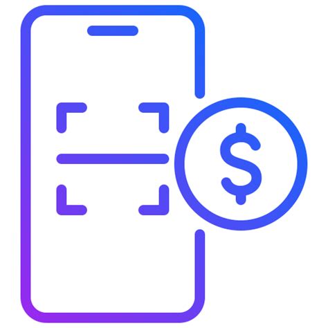 scan code generic gradient outline icon freepik