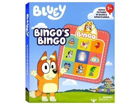 Bluey Bingos Bingo Game New Team Toyboxes