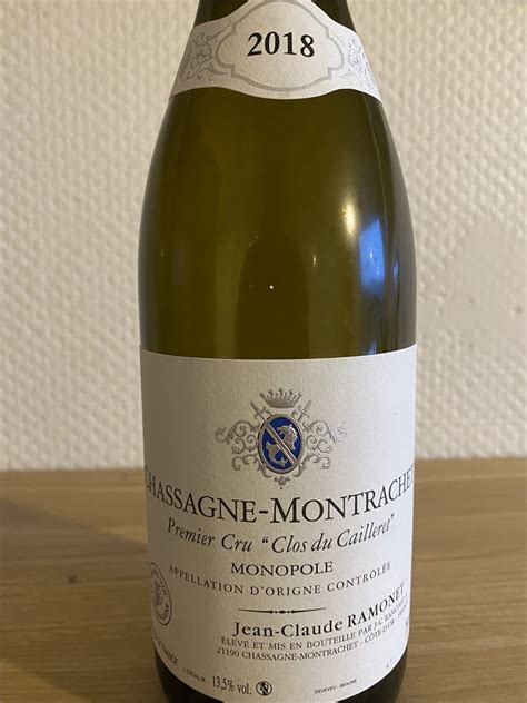 Domaine Ramonet Chassagne Montrachet Er Cru Clos Du Cailleret