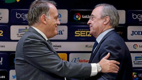 Javier Tebas Vive Obsesionado Con Florentino