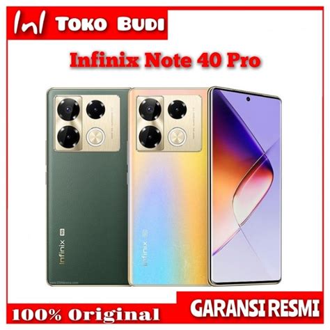 Jual Infinix Note 40 Note 40 Pro 5g 8 256gb Garansi Resmi Shopee Indonesia