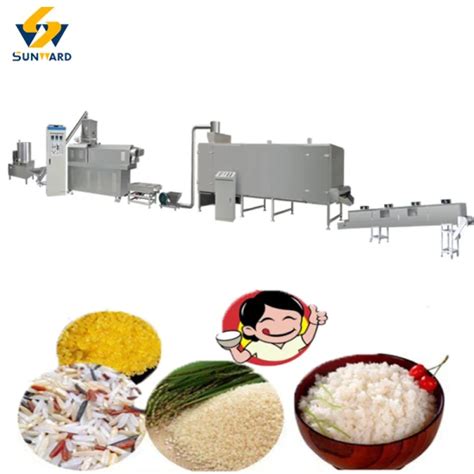 Automatic Artificial Rice Making Machine Nutritional Fortified Rice