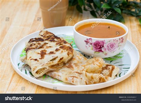 Roti Parata Roti Canai Flat Bread Stock Photo Shutterstock