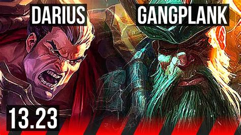 DARIUS Vs GP TOP 7 Solo Kills 1500 Games 1 7M Mastery NA