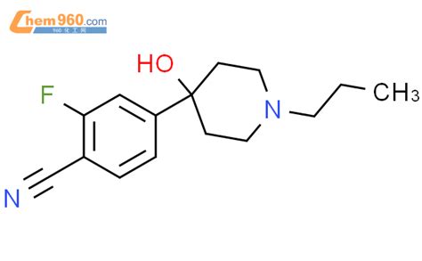 Benzonitrile Fluoro Hydroxy Propyl Piperidinyl