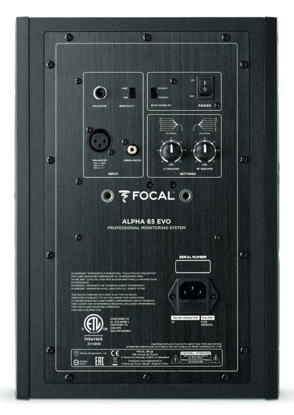 Focal Alpha Evo La Paire Active Studio Monitor