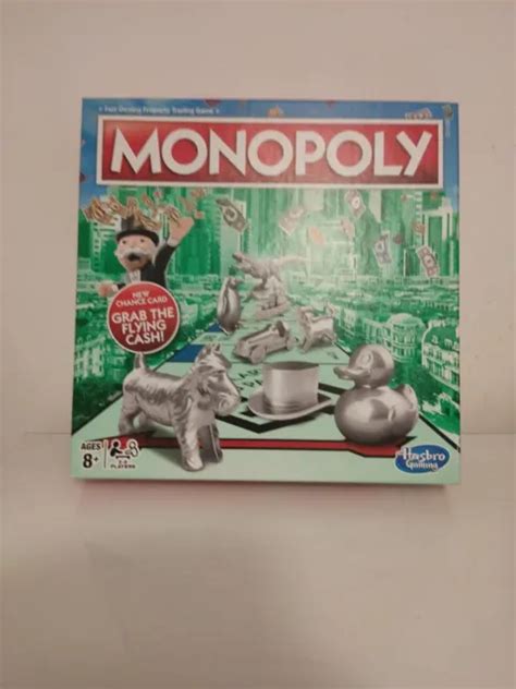 HASBRO MONOPOLY WITH New Token Line Up Board Game 7 50 PicClick UK