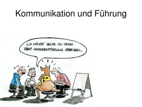 PPT Kommunikation und Führung PowerPoint Presentation free download