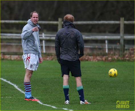 Prince William & Prince Harry Compete in Annual Christmas Eve Soccer ...