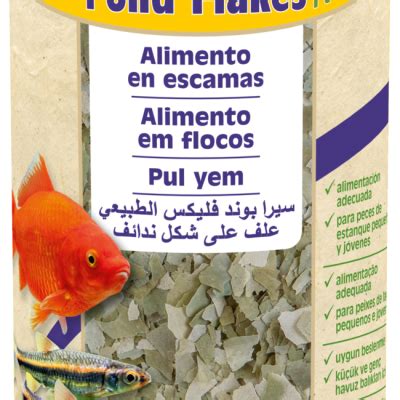 Sera Pond Flakes Nature Alimento Base Para Peixes De Lago Aquacentro