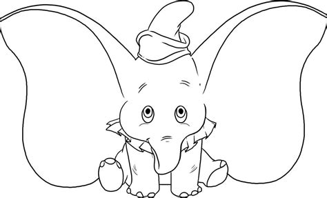 Pin De Asun Vidal En Dibujos Dibujos De Elefantes Páginas Para Colorear Disney Elefante De