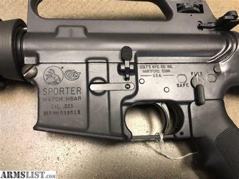 Armslist For Sale Colt Ar15 Sporter Match Hbar 223