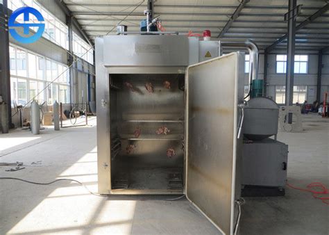 Full Automatic Stainless Steel Fish Smoker Commercial Meat Smoker Qzx 50