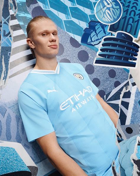 Manchester City presentó su nueva camiseta para temporada 2023 2024