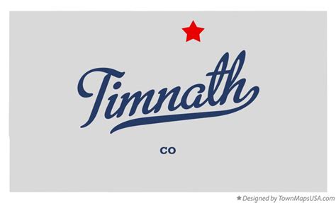 Map of Timnath, CO, Colorado