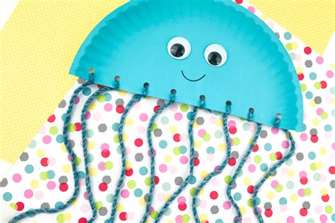 easy paper plate octopus craft  kids