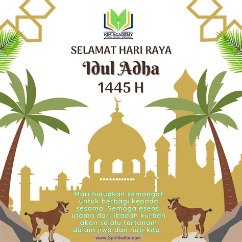 Selamat Hari Raya Idul Adha 1445 H Rakhmat Junaidi Spiritual