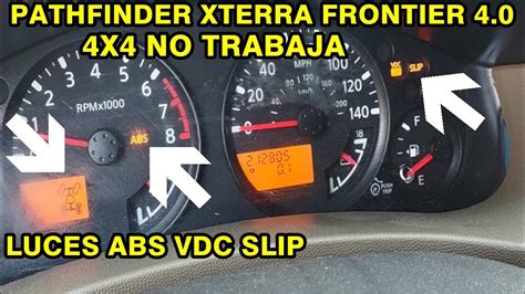 Nissan Xterra Pathfinder Frontier 4 0 4x4 Not Working ABS VDC SLIP