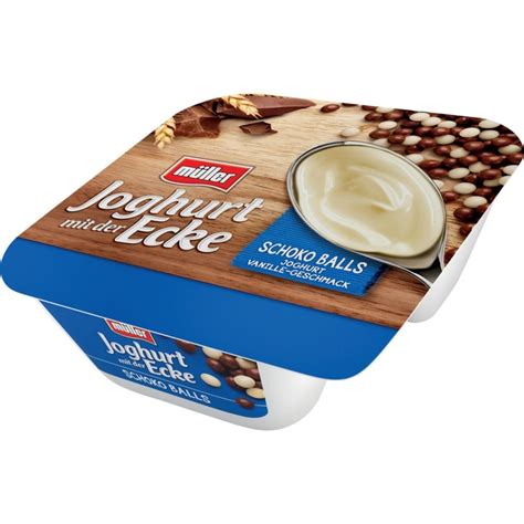 M Ller Joghurt Mit Der Ecke Schoko Balls G Online Kaufen Interspar