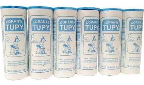 Corante Tupy Tinta Tintura Tingir Roupa Azul Turquesa Mercadolivre