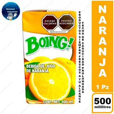 Boing Naranja Jugos Naturales Ml Y Mas Sabores Mercadolibre