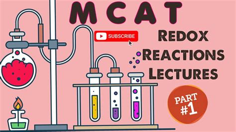 Mcat General Chemistry Lecture Oxidation Reduction Reactions 12 Youtube