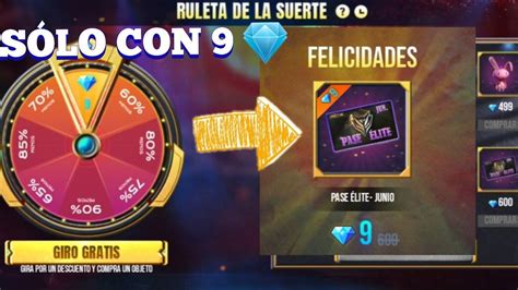 COMO GANARA EL PASE ELITE A 9 DIAMANTES EN FREE FIRE ASI FUNCIONA EL