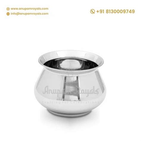 Stainless Steel Matka Shape Bowl AN BW SS 015 At Rs 415 Piece In New