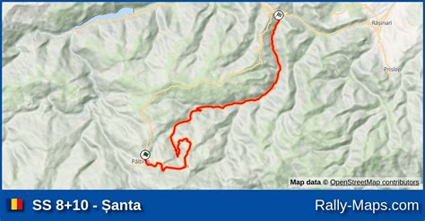 Ss Anta Stage Map Raliul Sibiului Cnrb Rally Maps