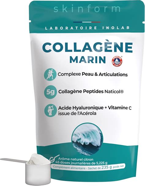 Collag Ne Marin Peptides Gr Par Dose Effet Cliniquement Prouv