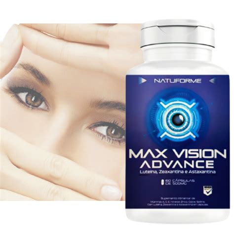 Max Vision Vitamina Para Os Olhos Lute Na Zeaxantina E Astaxantina