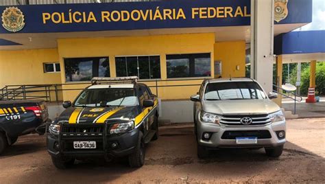 PRF Recupera Caminhonete Roubada No RJ Que Seguia Para Fronteira A