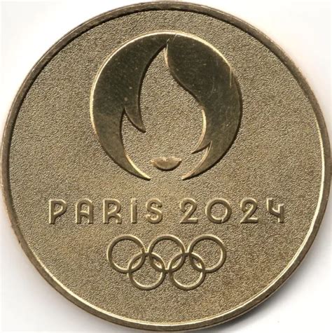 Monnaie De Paris Embleme Olympique Jo Paris Eur