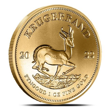 Oz South African Gold Krugerrand Coin Bu L Bgasc