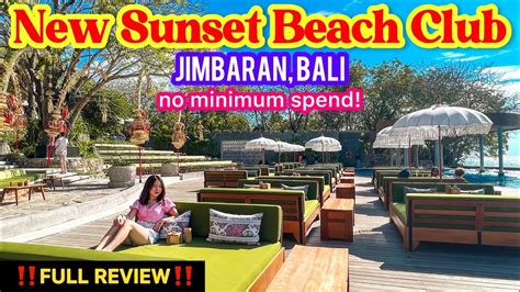 BEACH CLUB TERBARU DI BALI FULL REVIEW LOCCA SEA HOUSE JIMBARAN YouTube