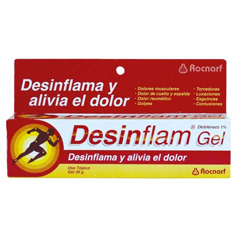 Desinflam Gel 1 Tubo Con 30 G Farmacias Medicity