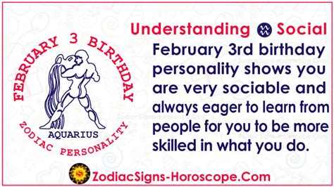 February 3 Zodiac (Aquarius) Horoscope Birthday Personality and Lucky ...