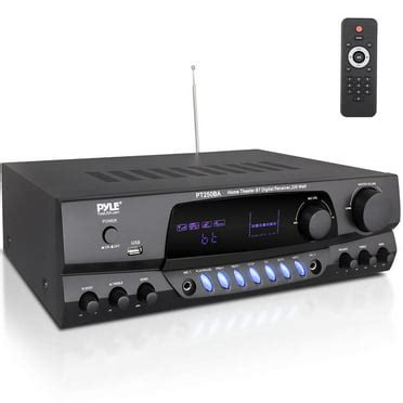 Wireless BT Streaming Home Theater Receiver - 5.2-Ch Surround Sound ...