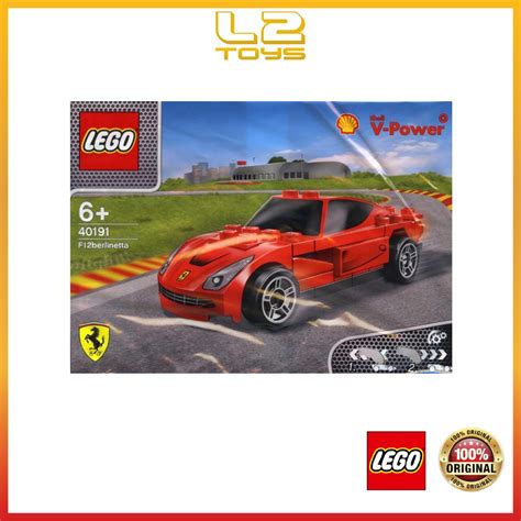 Lego Shell Ferrari F12 Berlinetta 40191 Original Shopee Malaysia