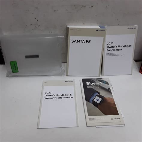 Instruction Manual Hyundai Santa Fe Diesel 22