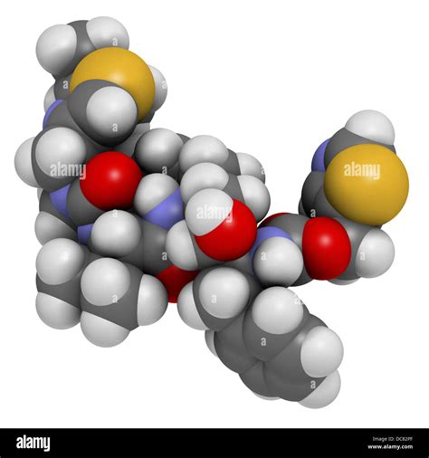 Ritonavir Hiv Drug Protease Inhibitor Class Chemical Structure