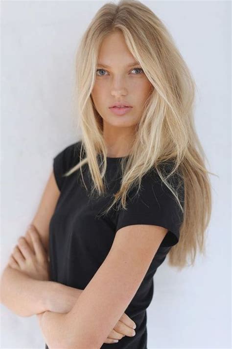 Blonde Female Face Claims Alena Shishkova Long Hair Styles Haircuts For Long Hair Long