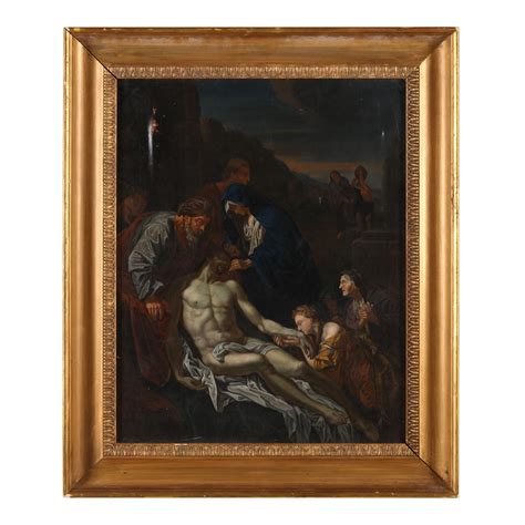 Adriaen Werff The Entombment Of Christ Mutualart