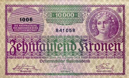 RWM | Austria Kronen and Schillings Banknotes