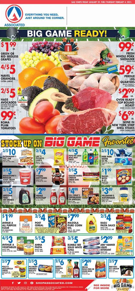 Associated Supermarkets Weekly Circular 29012021 04022021