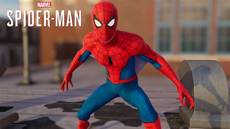 Spider Man Pc John Romita Sr Suit Mod Free Roam Gameplay Youtube