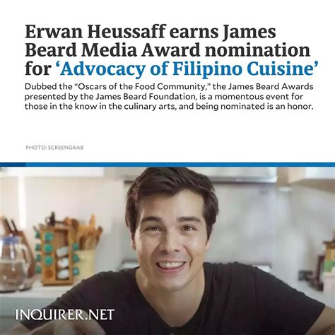 Erwan Heussaff Earns James Beard Media Award Nomination For Advocacy